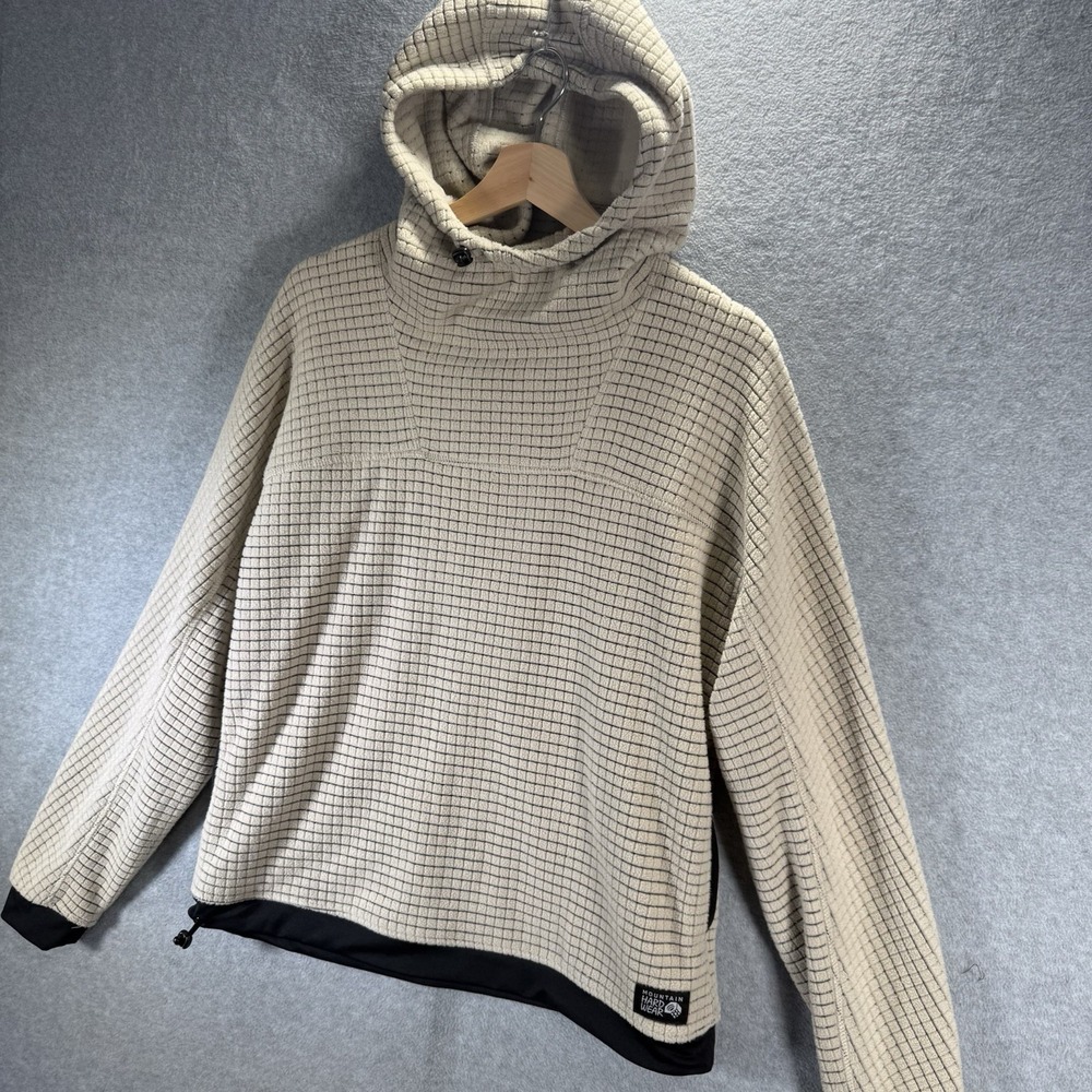 Mountain Hardwear Men's Summit Grid Big Fossil Grid Hoodie Size Small Jacket - Picture 4 of 10